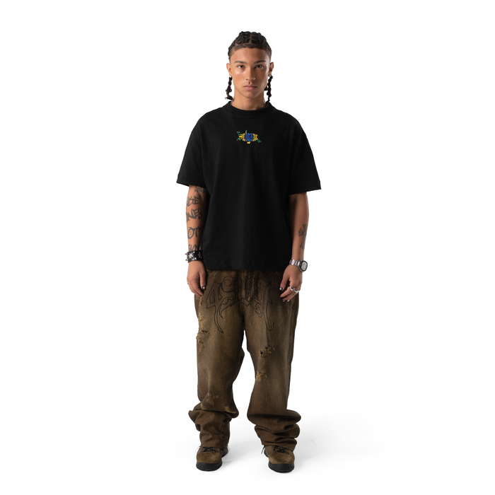 BOXY TEE BRASIL BLACK