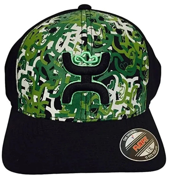 HOOey Camo (Black/Green) - Ball Cap - Hatcountry