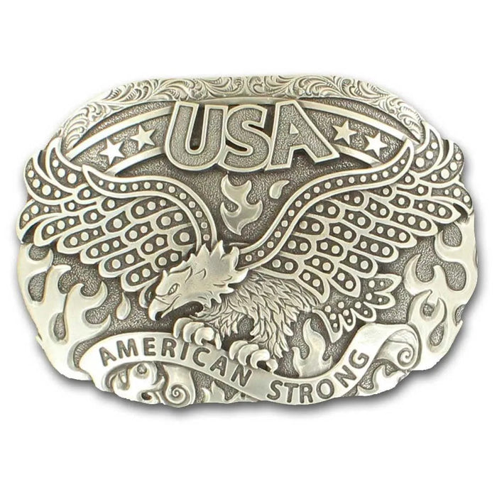 Nocona American Strong USA Eagle - Belt Buckle - Hatcountry