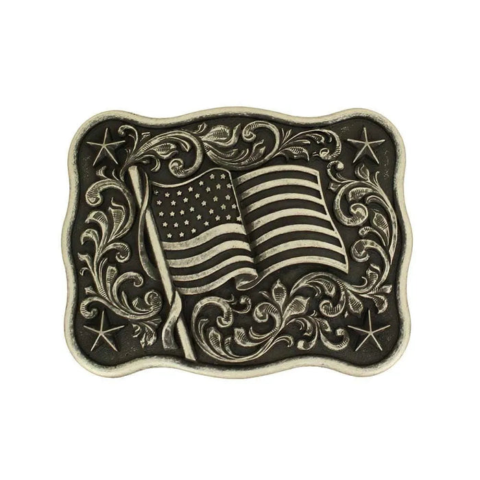 Nocona Old Glory - Belt Buckle - Hatcountry