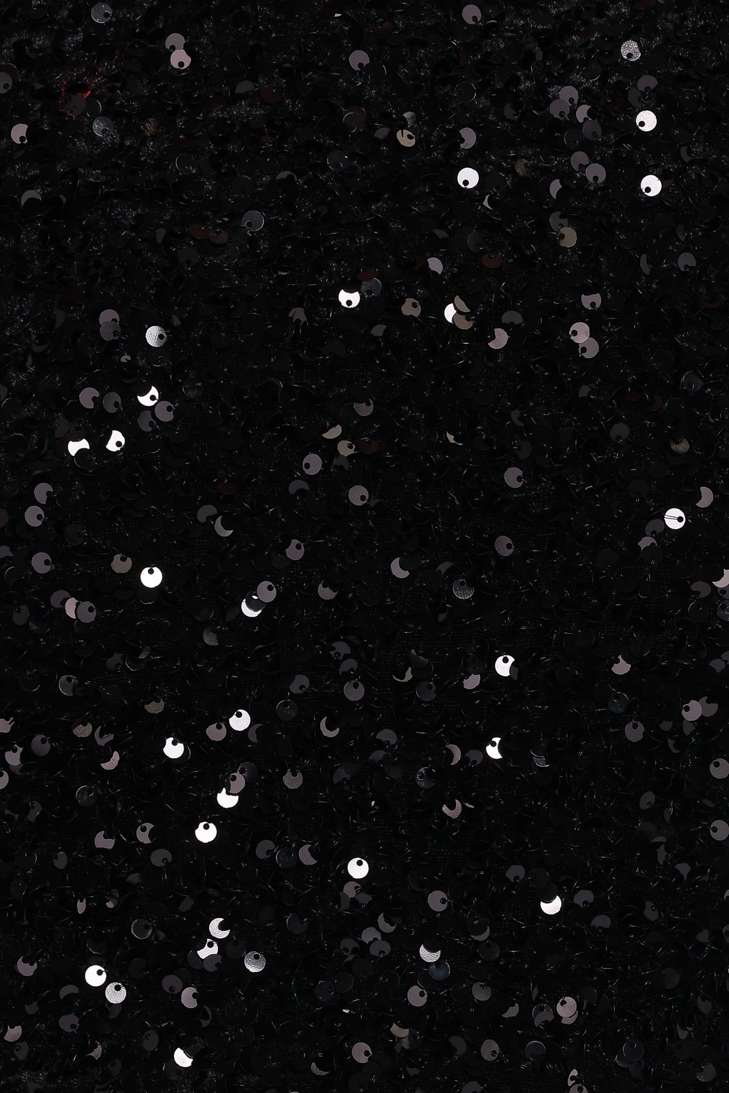 Leilani Midi Sequin Skirt - Black