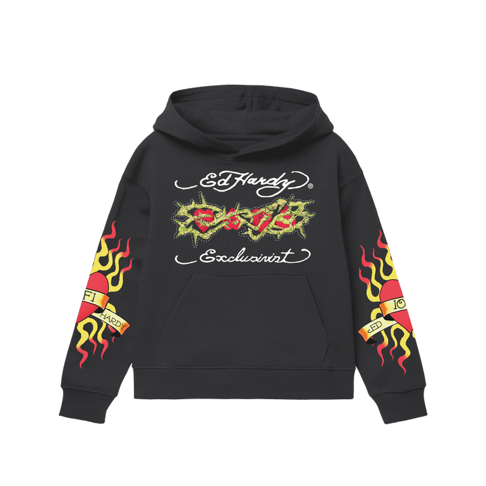 1of1 Ed Hardy "Protected Hearts" Hoodie