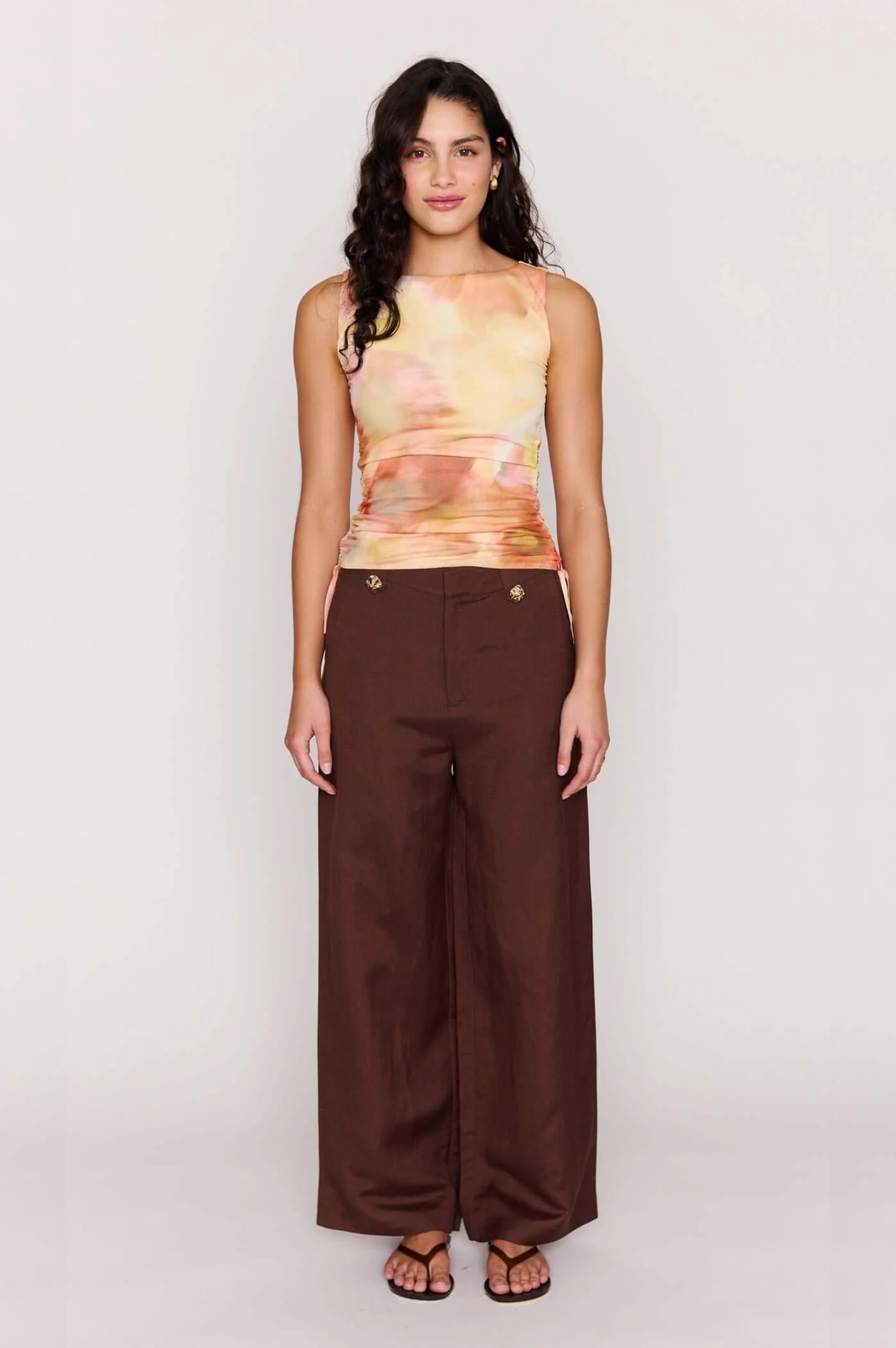 Aria Drawstring Top