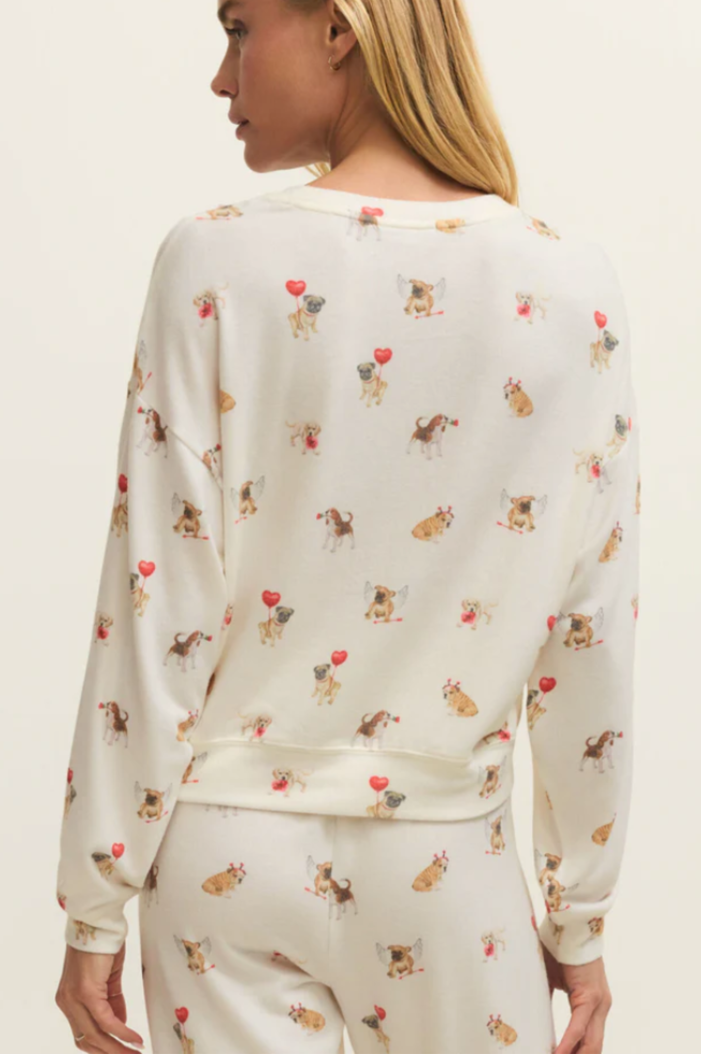 Bisous Love Pup Top