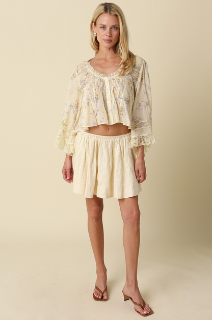 Lina Floral Blouse