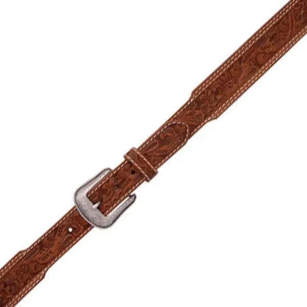 3D Tooled (Brown - 7163) - Mens Belt- 30 - Closeout - Hatcountry