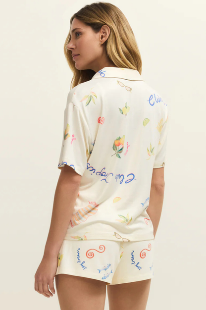 Beach Days PJ Top