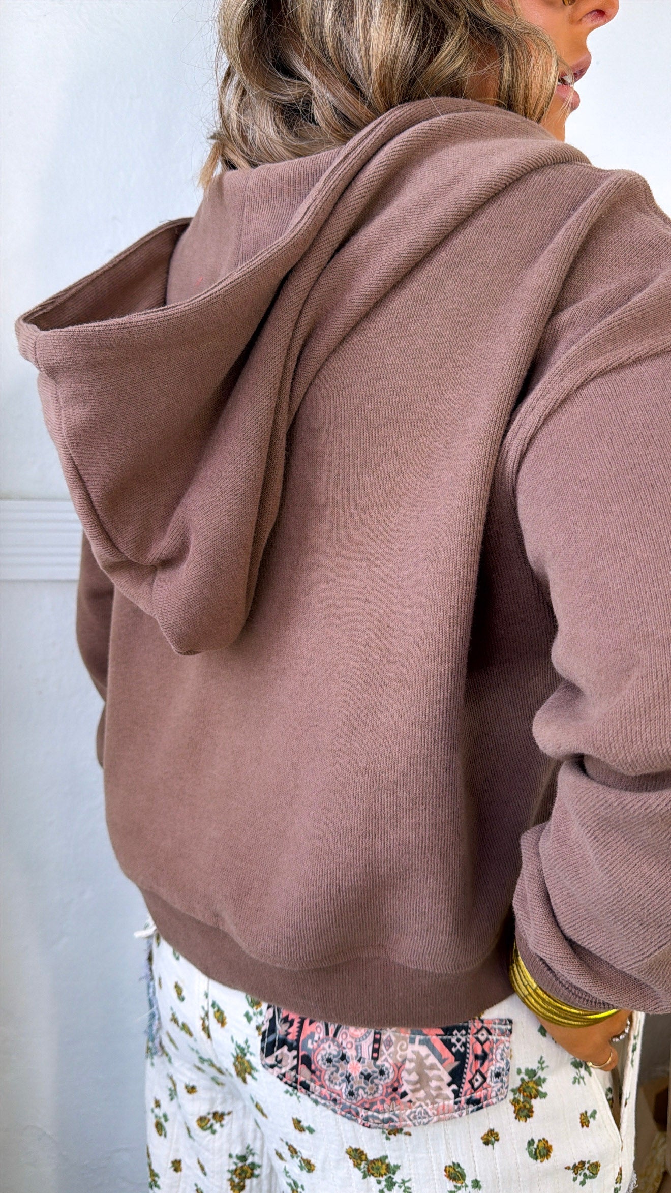 Desert Horizon Zip Up, Espresso