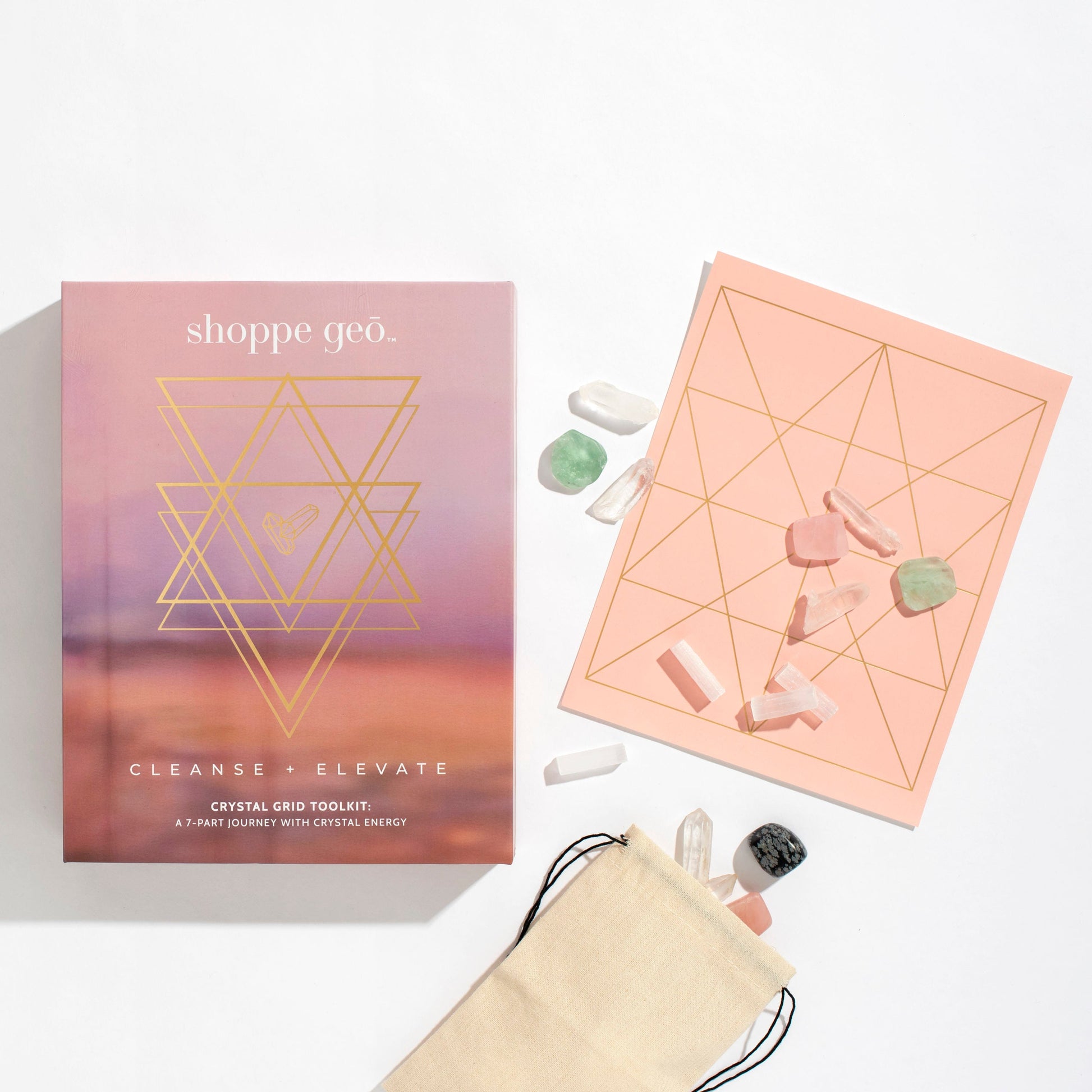 Cleanse & Elevate Crystal Grid