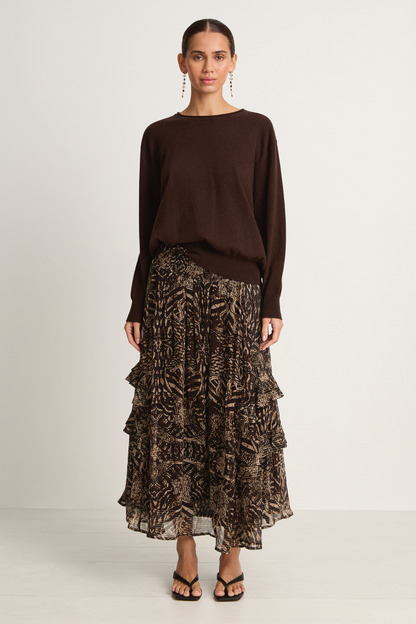 Demylee Coco Cashmere Sweater - Espresso