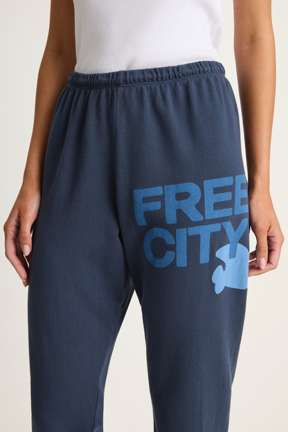 FREECITY Sweatpant - Moonshrooms Blues