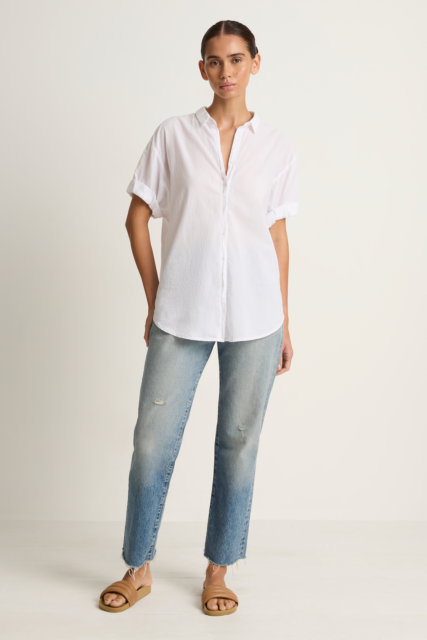Xirena Channing Shirt - White