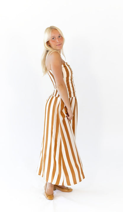 Carter Striped Maxi Dress