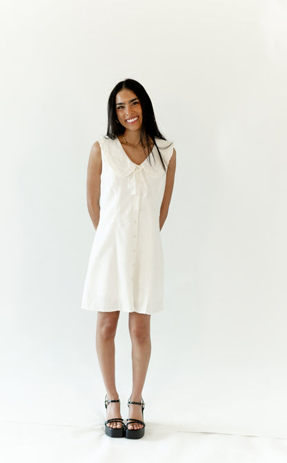 Hattie Sailor Neckline Mini Dress
