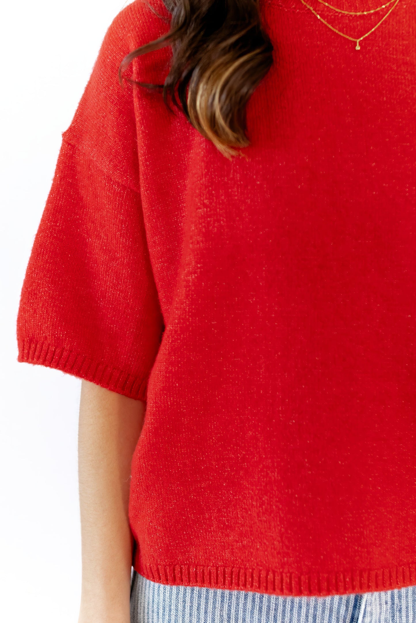 Renee Crew Neck Sweater  ⤫ Restocked