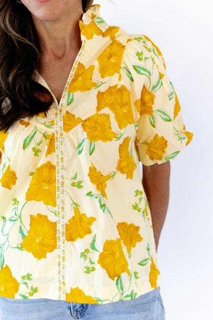 Ainsley Floral Blouse