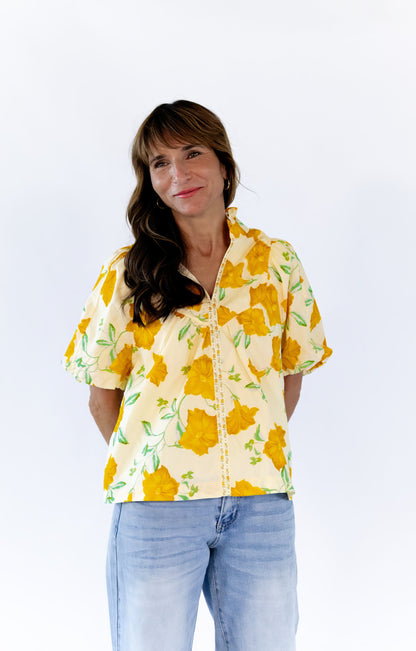 Ainsley Floral Blouse