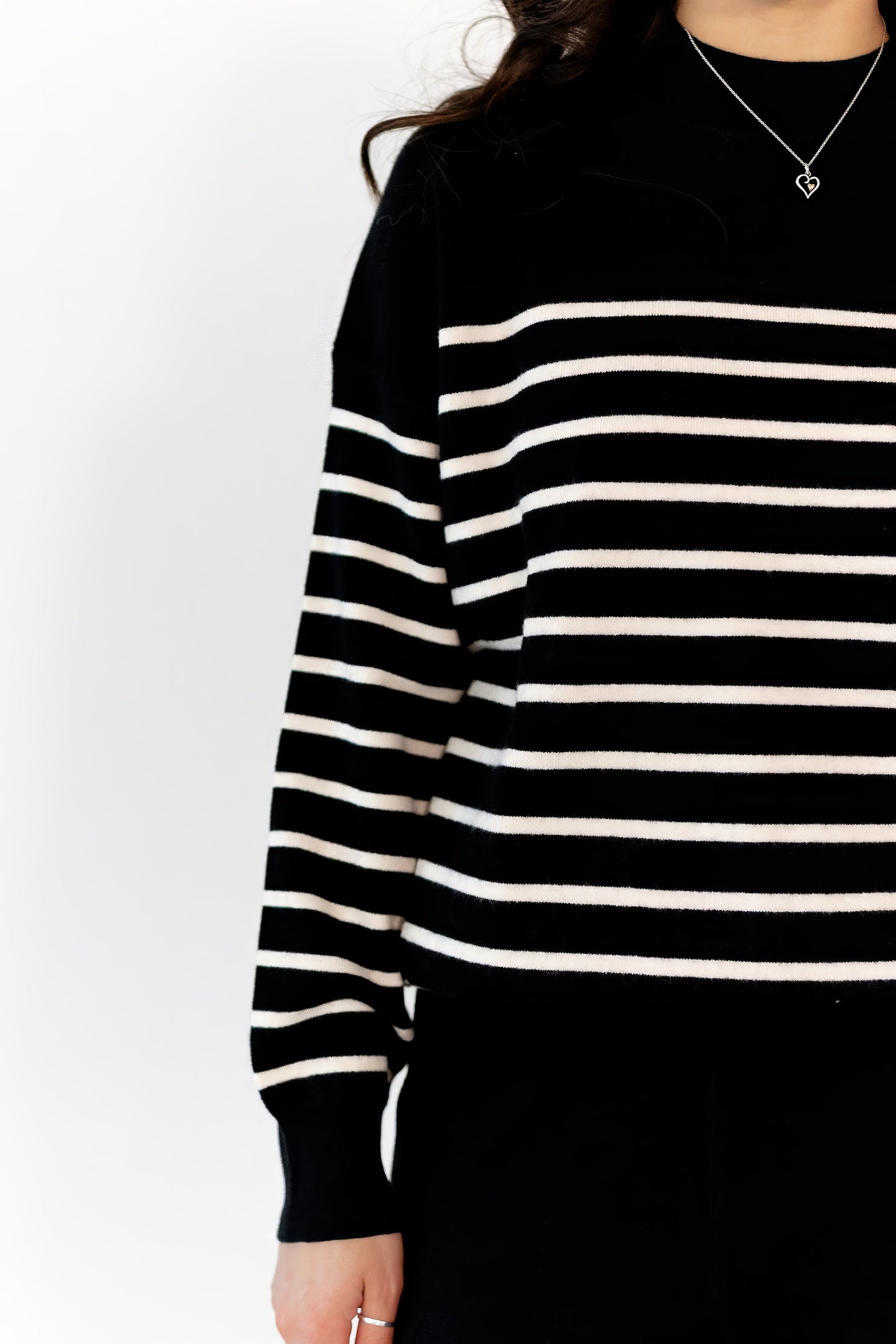 Jenny Striped Sweater Set