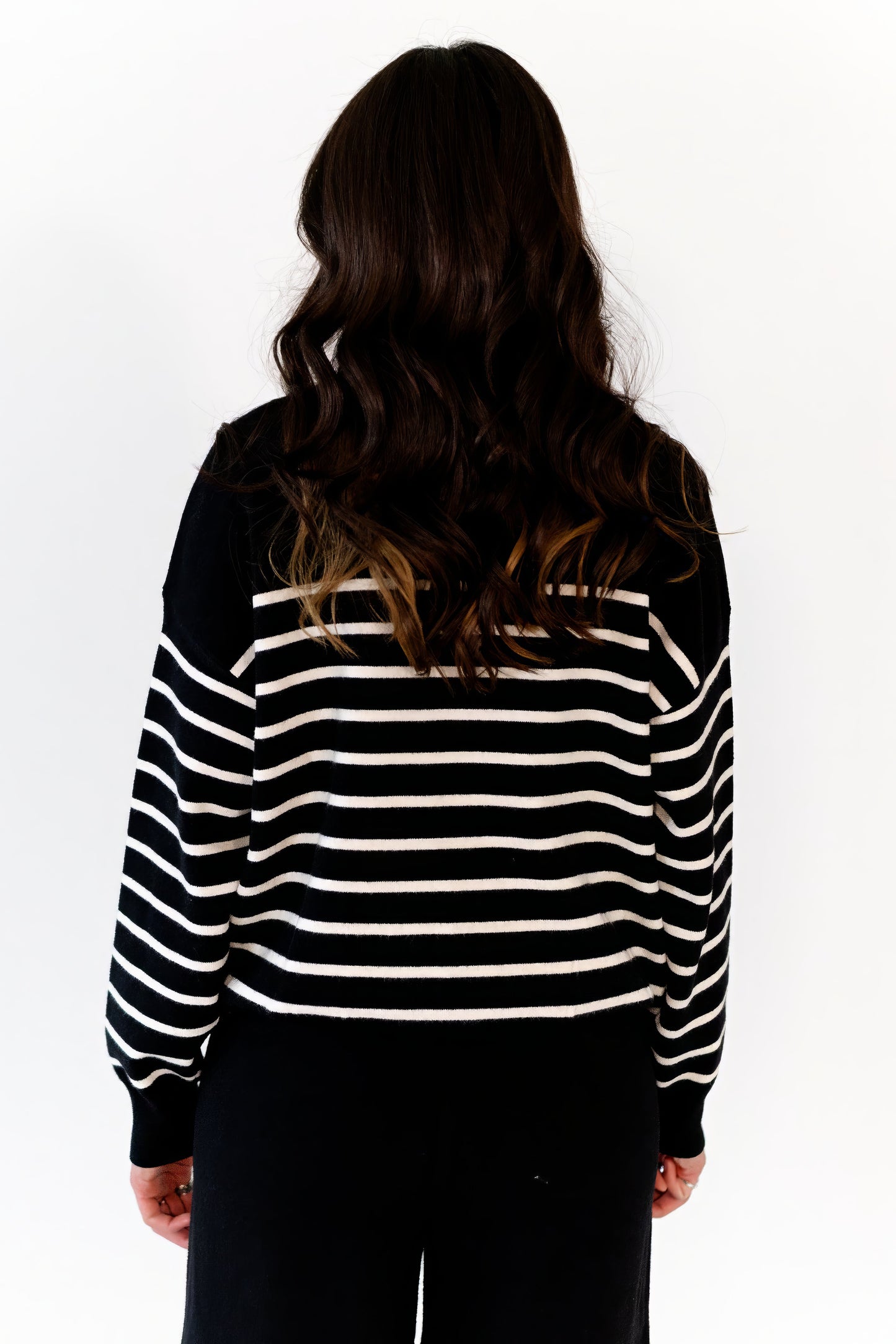 Jenny Striped Sweater Set