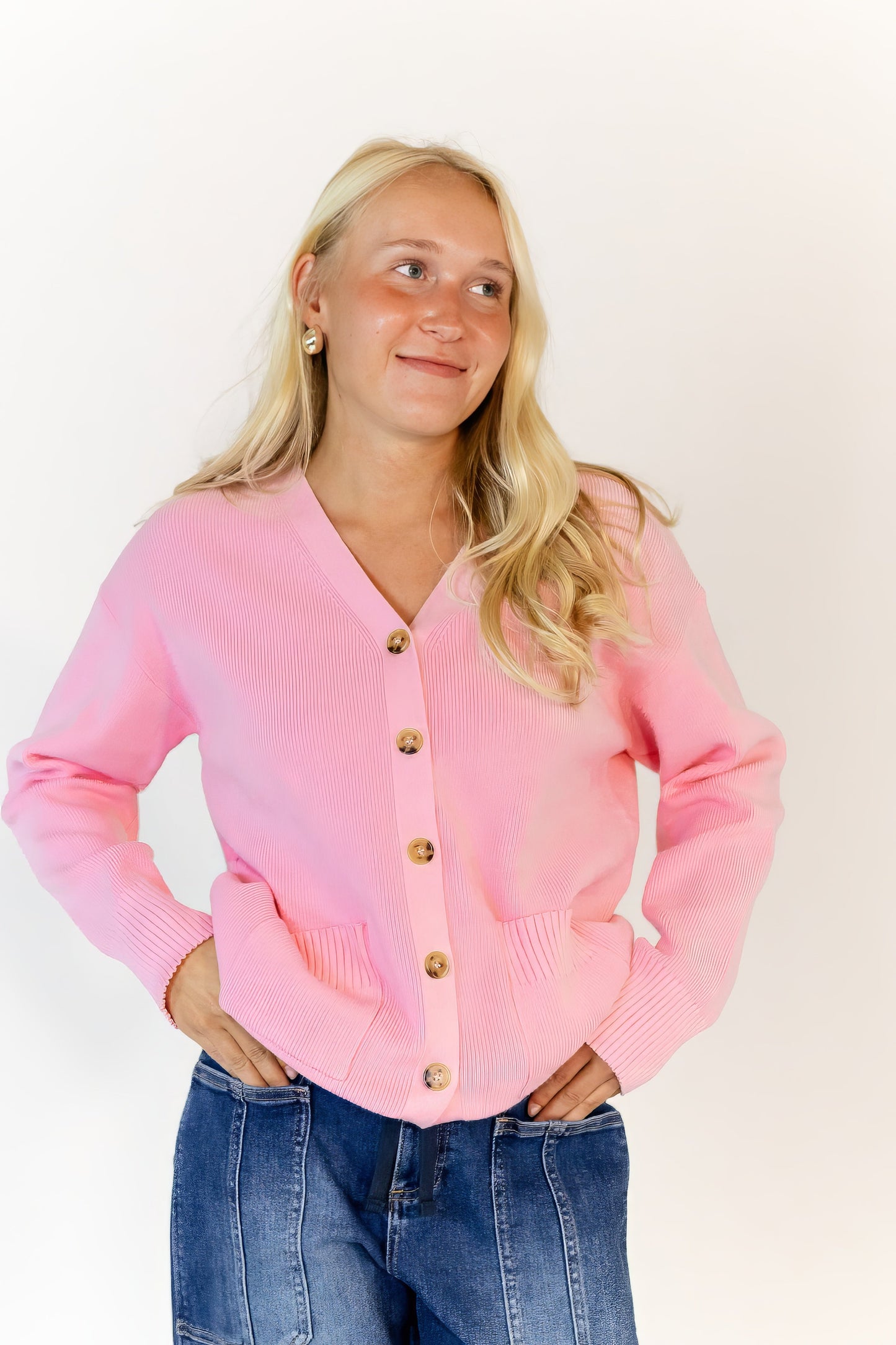 Drina Button Up Cardigan