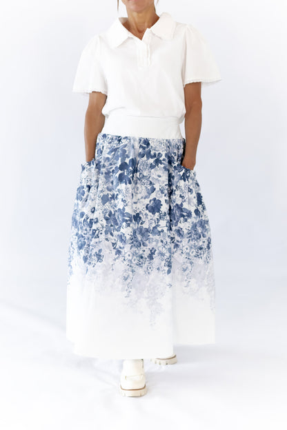 Samantha Floral Midi Skirt
