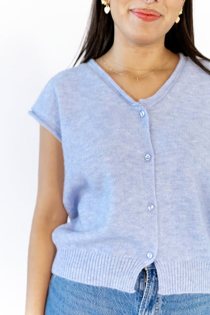 Joelle Sleeveless Cardigan