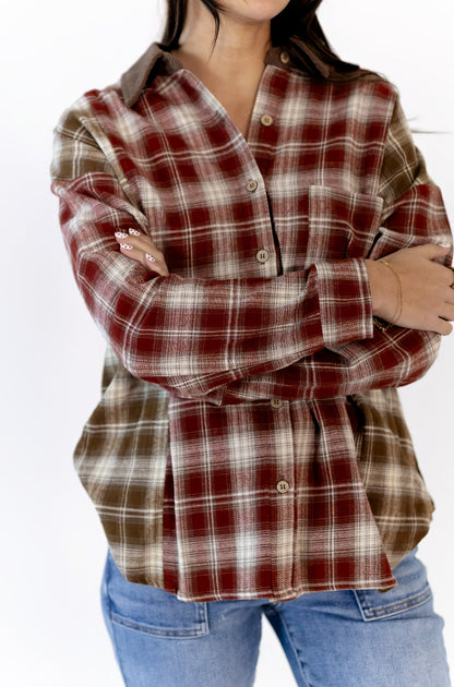 Katria Plaid Button Down