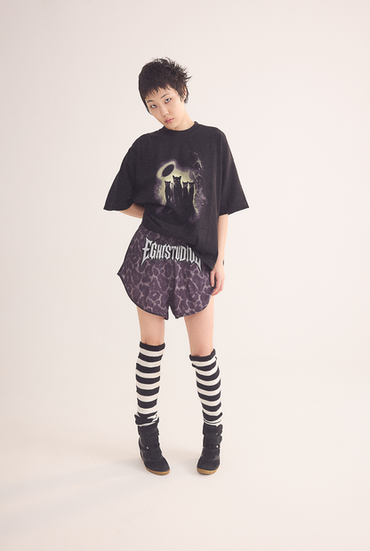 ALCATEIA BOXY TEE - BLACK