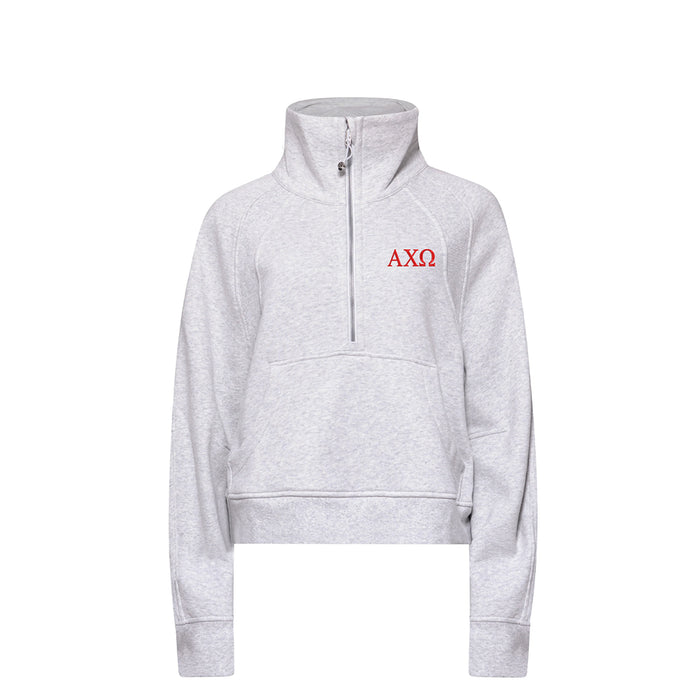 Alpha Chi Omega lululemon Scuba Oversized Funnel-Neck Half Zip