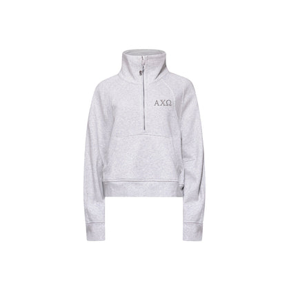 Alpha Chi Omega lululemon Scuba Oversized Funnel-Neck Half Zip