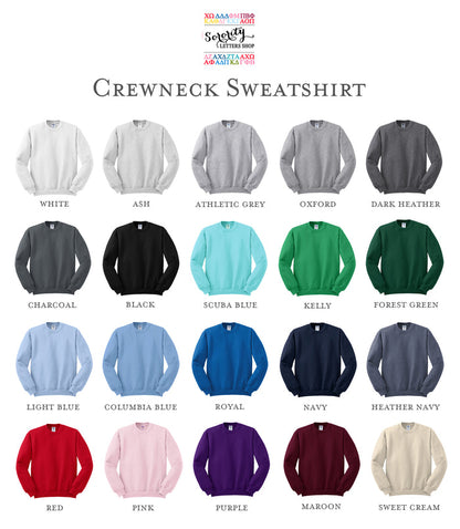 Alpha Delta Pi Crewneck Sweatshirt - Alfie