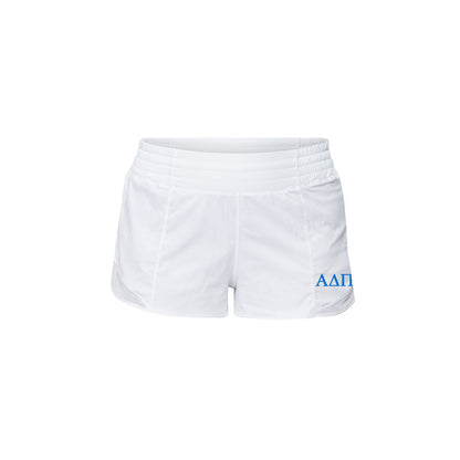 Alpha Delta Pi lululemon Hotty Hot High-Rise Lined Short 2.5" - White