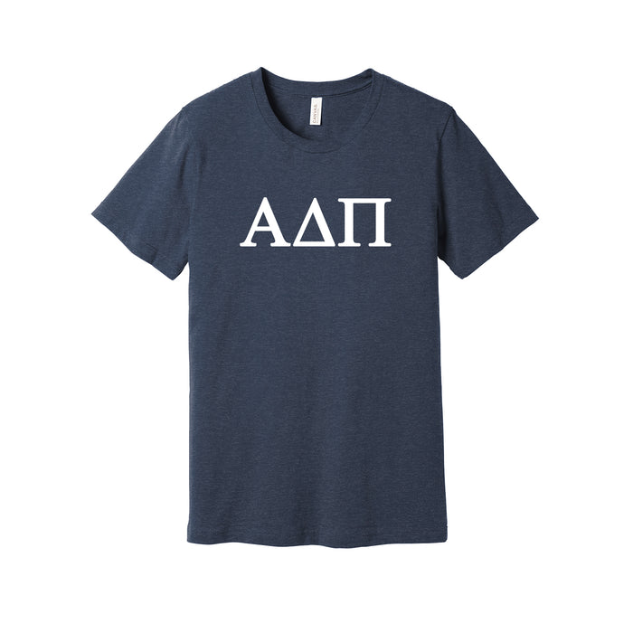 Alpha Delta Pi Short Sleeve T-Shirt - Greek Letter Tee