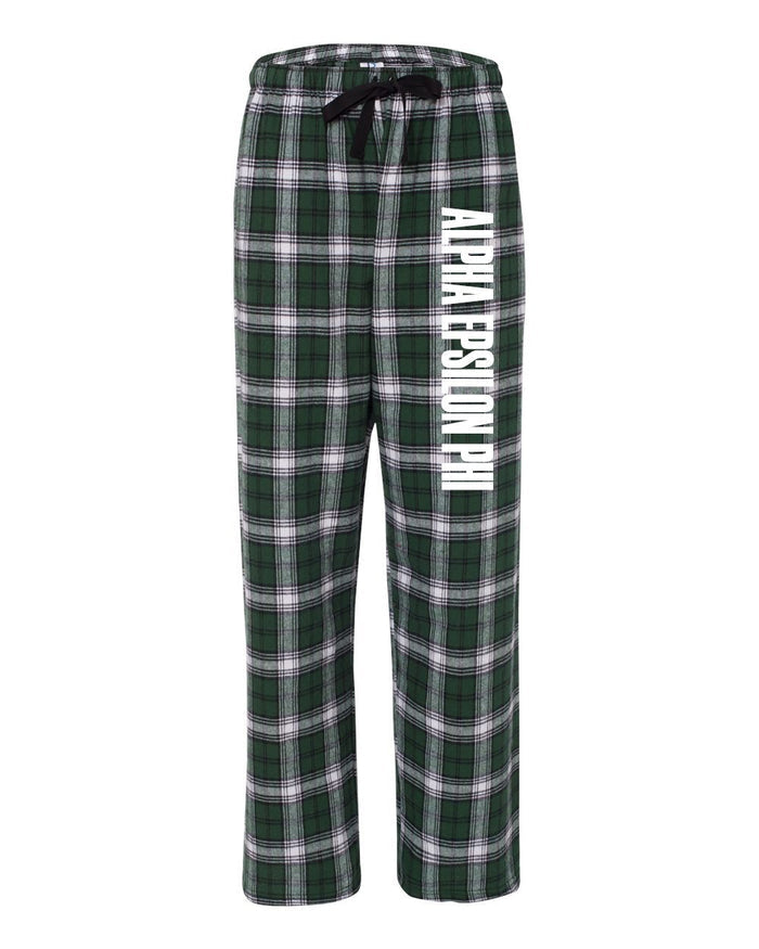 Alpha Epsilon Phi Flannel Pants