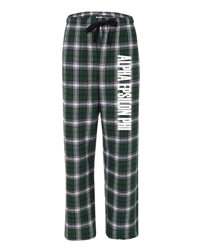 Alpha Epsilon Phi Flannel Pants