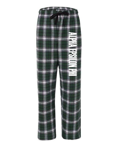 Alpha Epsilon Phi Flannel Pants