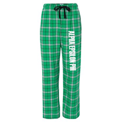 Alpha Epsilon Phi Flannel Pants