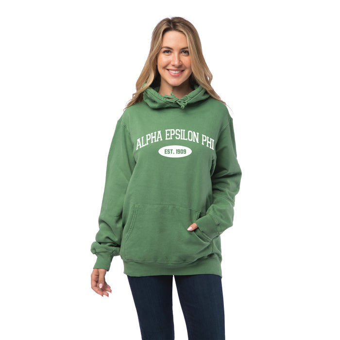 Alpha Epsilon Phi Hooded Pullover Vintage Sweatshirt
