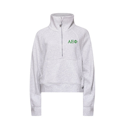 Alpha Epsilon Phi lululemon Scuba Oversized Funnel-Neck Half Zip