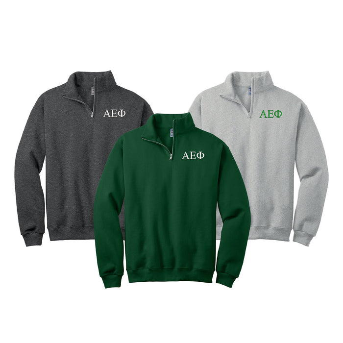 Alpha Epsilon Phi Pullover Qzip Sweatshirt
