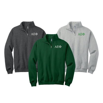 Alpha Epsilon Phi Pullover Qzip Sweatshirt