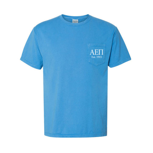 Alpha Epsilon Pi Short Sleeve Pocket Tee