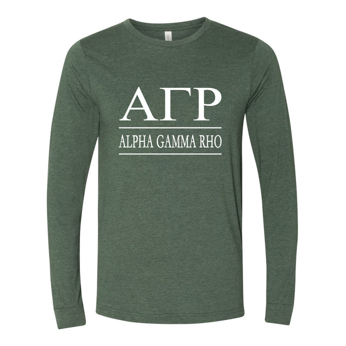 Alpha Gamma Rho Sleeve Tee