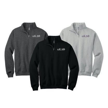 alpha Kappa Delta Phi Pullover Qzip Sweatshirt