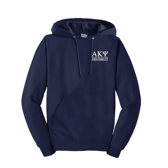 Alpha Kappa Psi Embroidered Hooded Pullover