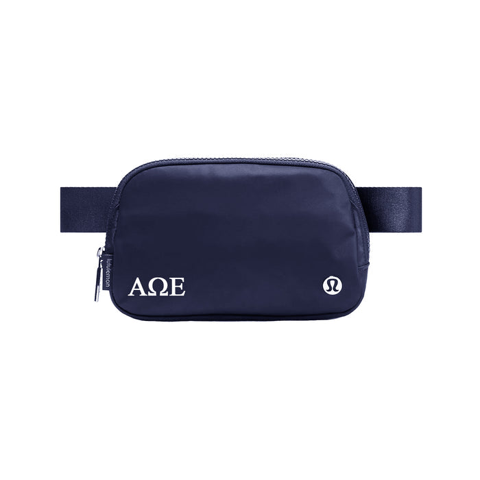 Alpha Omega Epsilon lululemon Everywhere Belt Bag - True Navy