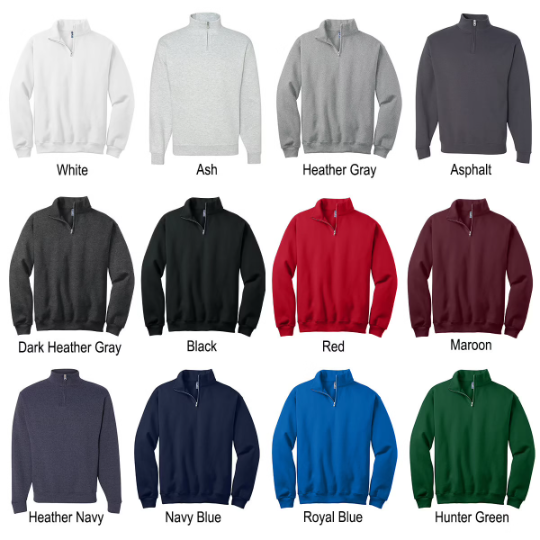 Alpha Omicron Pi Qzip Sweatshirt