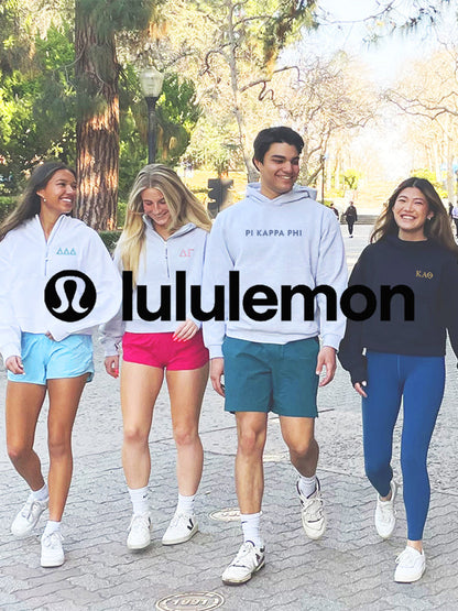 Alpha Sigma Kappa lululemon Scuba Oversized Half-Zip Hoodie