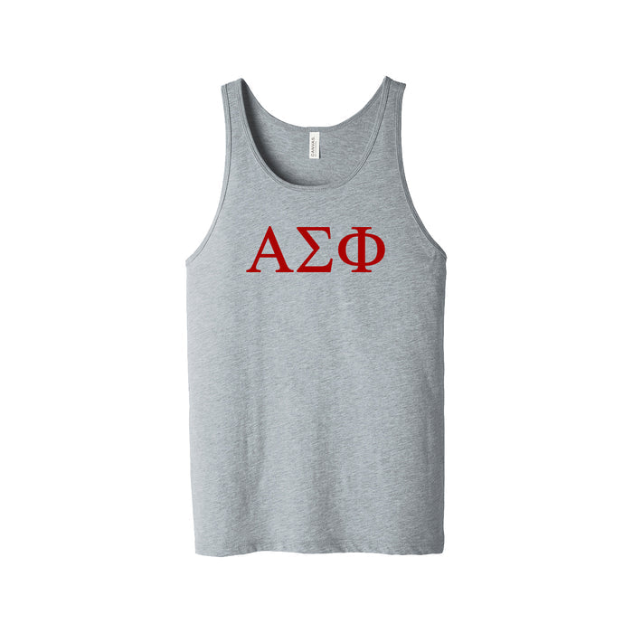 Alpha Sigma Phi Fraternity Jersey Tank Top