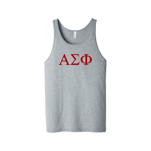 Alpha Sigma Phi Fraternity Jersey Tank Top